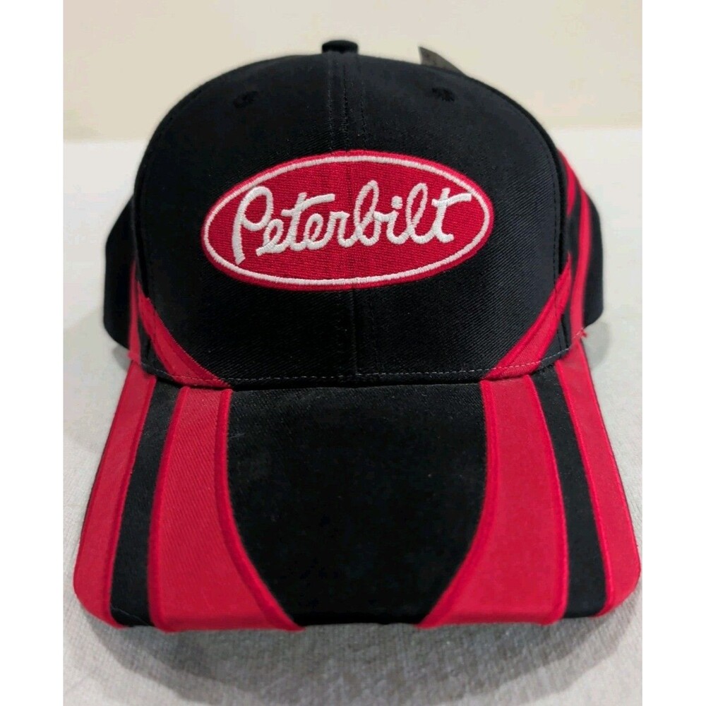 Peterbilt Double Swoop Cyrk Logo Cap Hat Strapback NWT